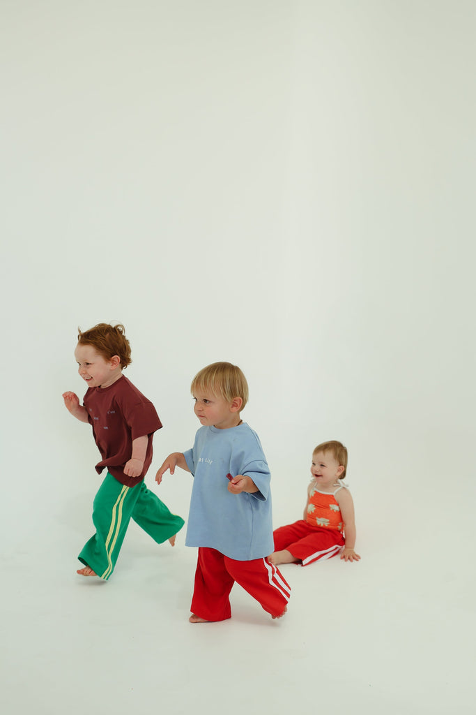 Organic Cotton Wave Tee | Blue