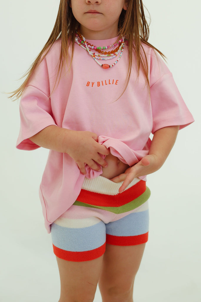 Knit Shorts | Stripe