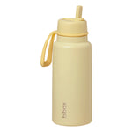 1L Insulated Flip Top Bottle | Lemon Twist