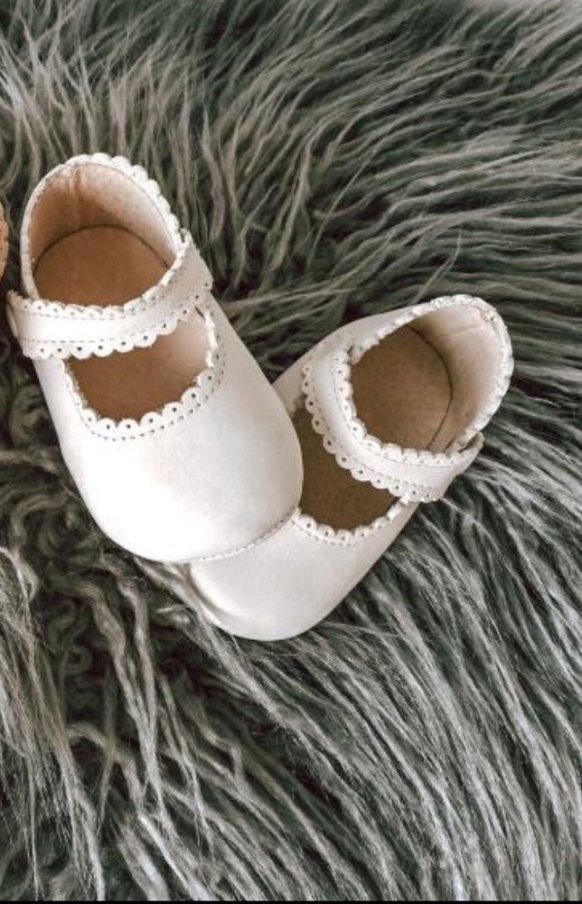Chloe Mary Janes | Grey