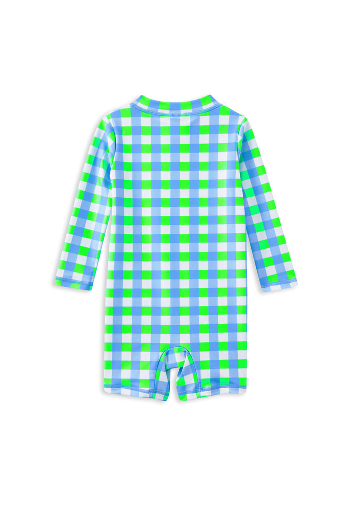 Long Sleeve Swimsuit | Check