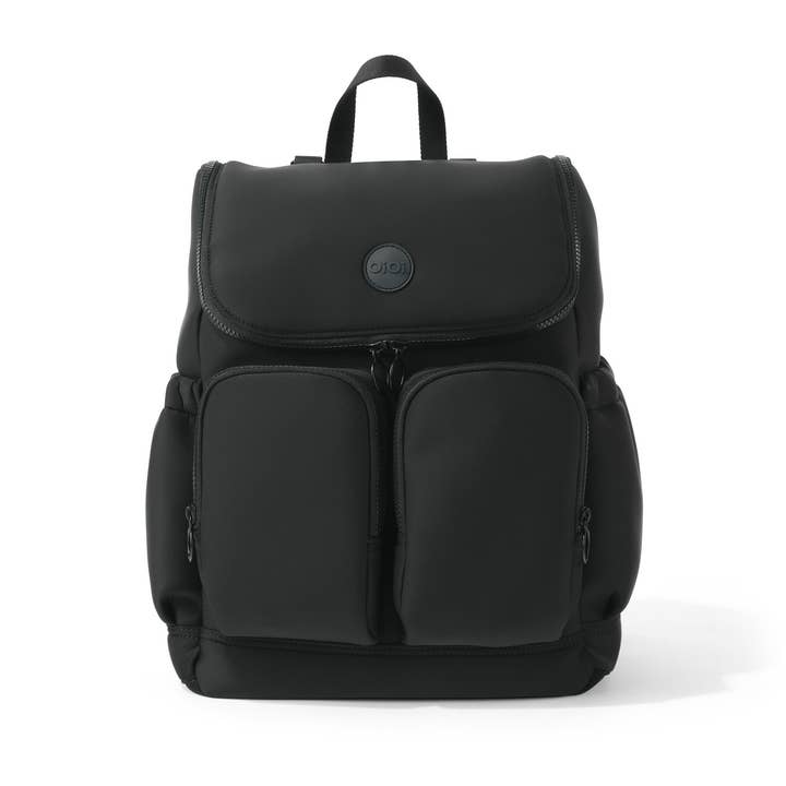Signature Nappy Backpack|Black Neoprene