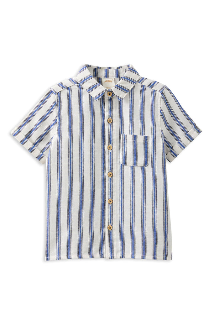 Stripe Linen Shirt | Stripe