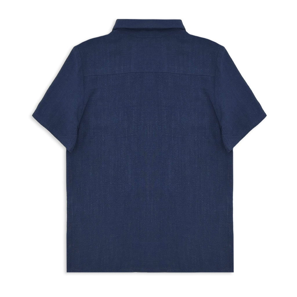 Linen Shirt | Navy