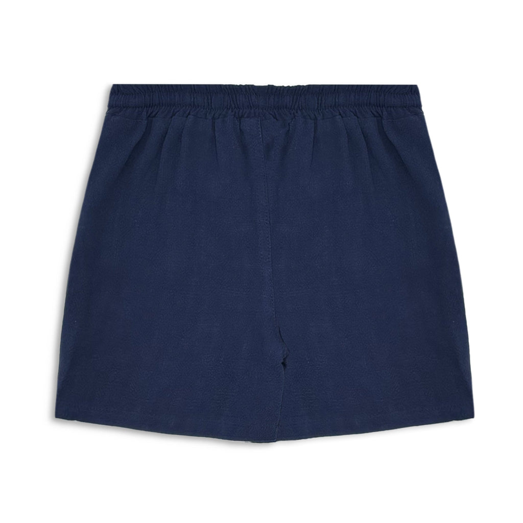 Linen Short | Navy