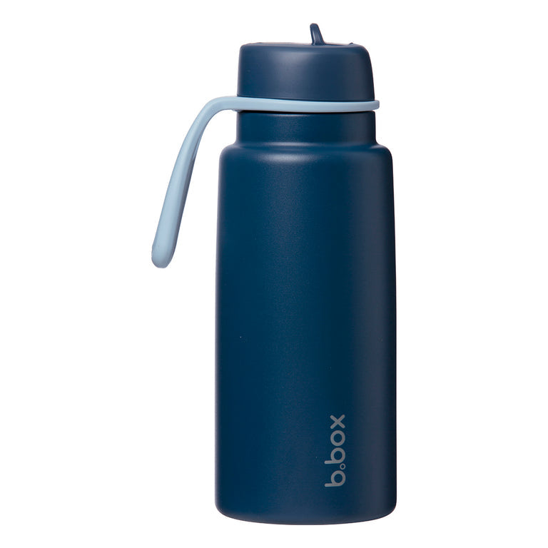 1L Insulated Flip Top Bottle | Midnight