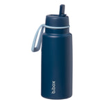 1L Insulated Flip Top Bottle | Midnight