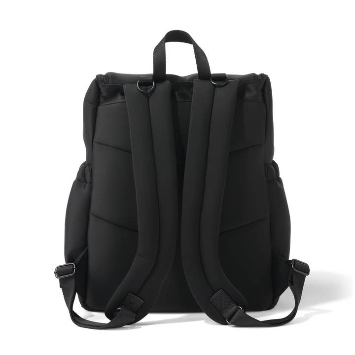 Signature Nappy Backpack|Black Neoprene