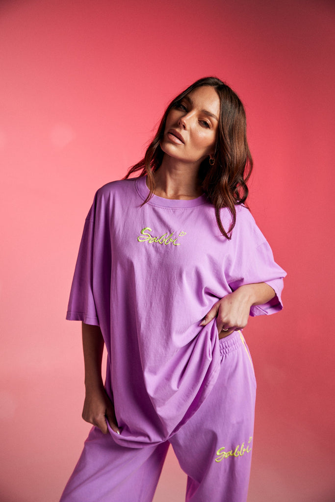 The Standout Tee | Fluro Purple