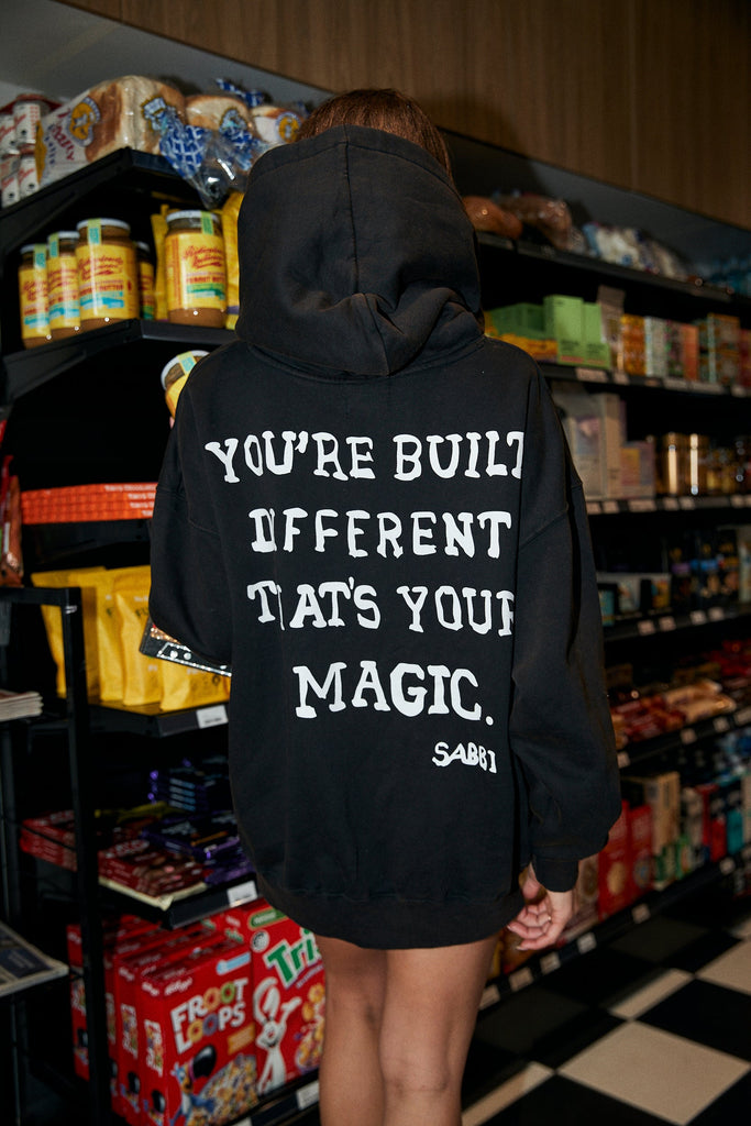 THE SELF LOVE CLUB HOODIE | BLACK - SABBI