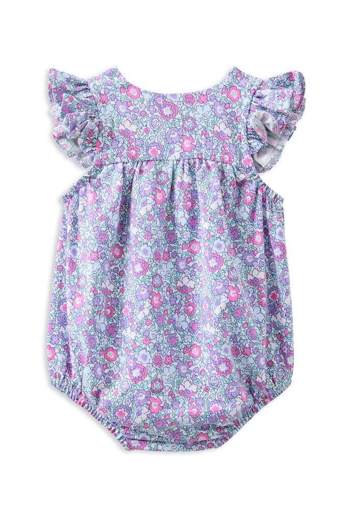 Pretty Posy Playsuit|Off White