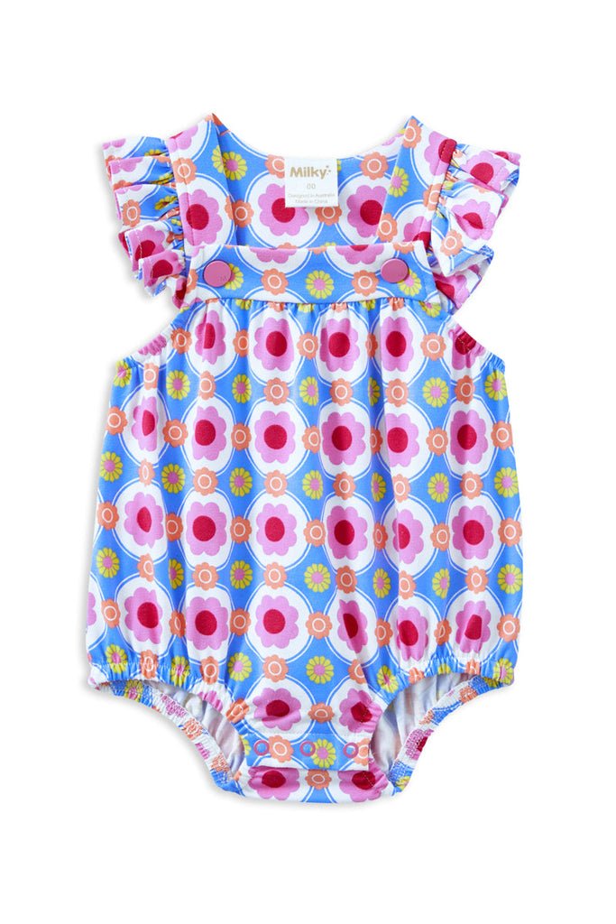 Retro Vibe Playsuit | Multi