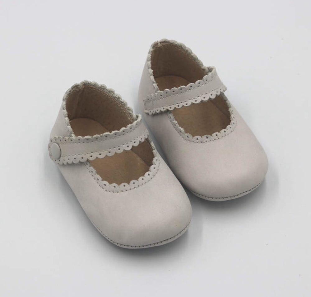 Chloe Mary Janes | Grey