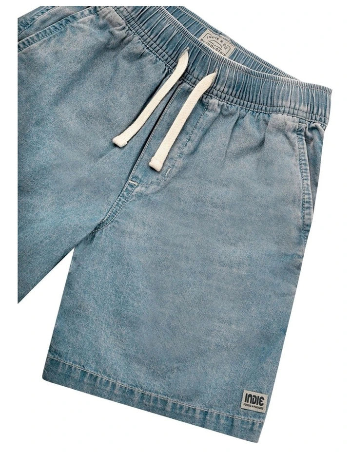The Marley Comfort Short | Denim