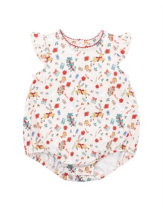FESTIVE PRINT BODYSUIT