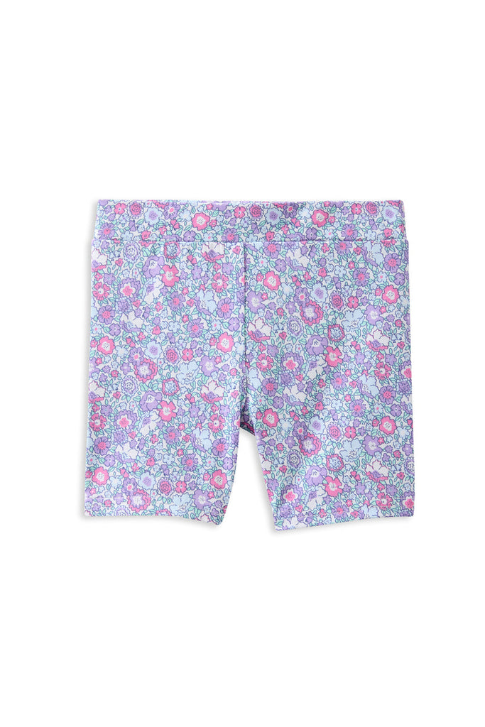 Pretty Posy Bike Short | Off White