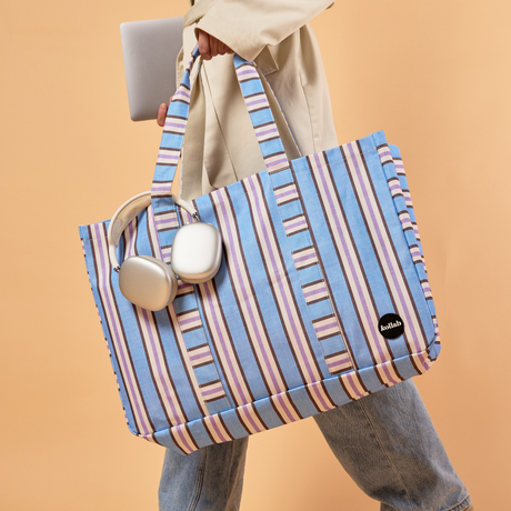 Carryall Cargo | Choc Blue Stripe