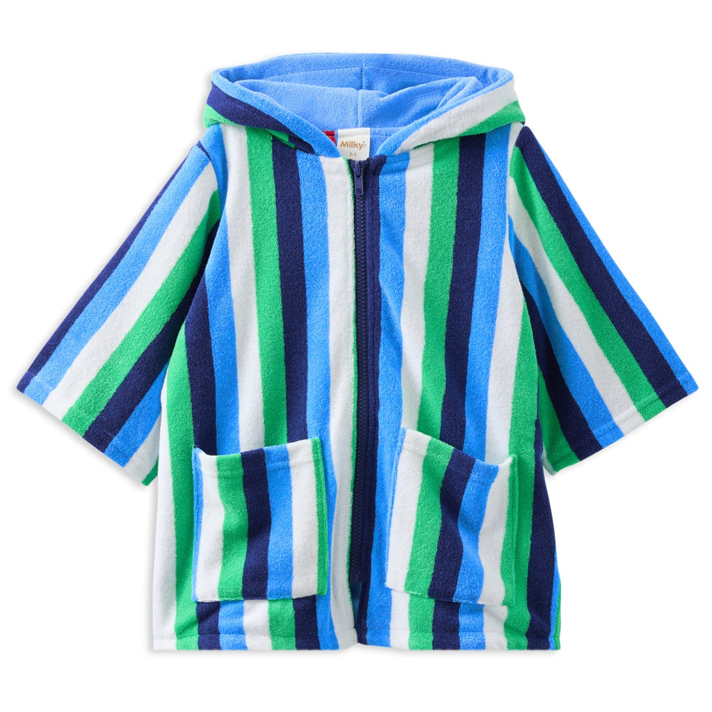 Terry Towelling Cover Up | Stripe