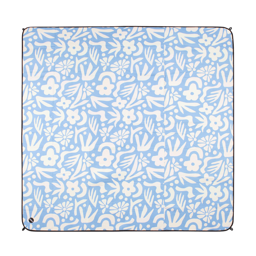 Kollab Picnic Mat|Butter Blue