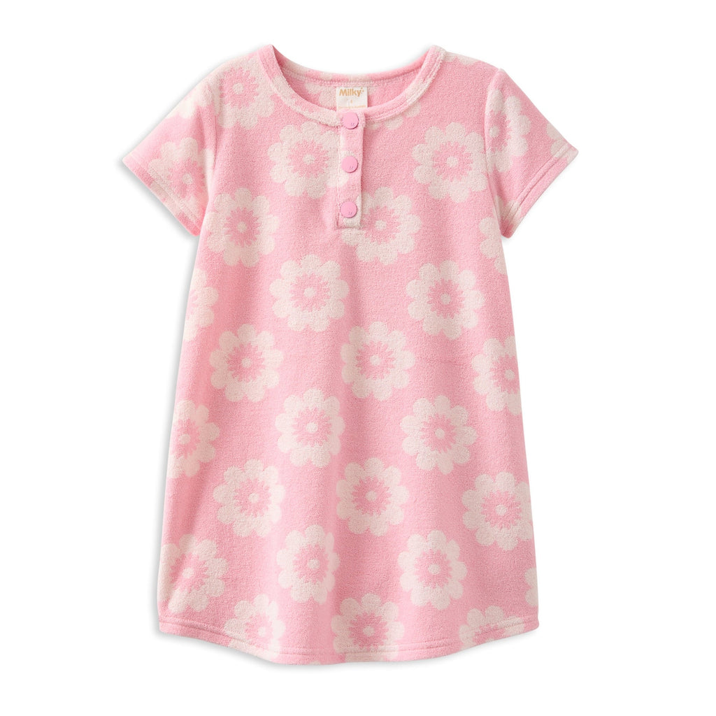 Terry Towelling Dress | Floral