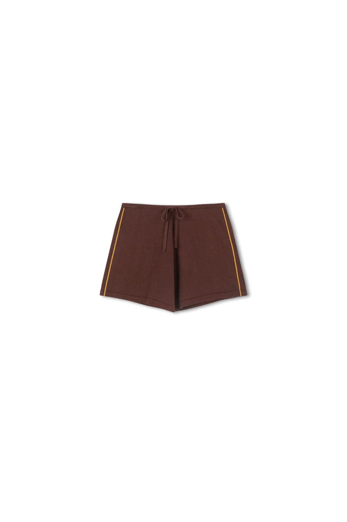 Pippa Drawstring Short | Espresso