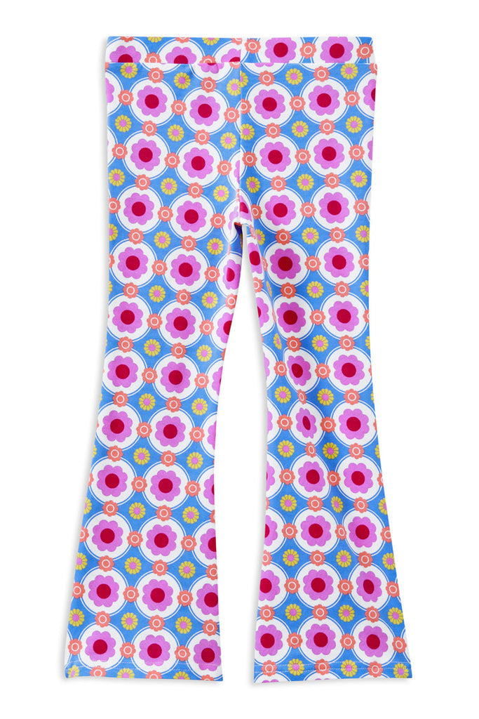 Retro Vibe Flared Leggings | Multi