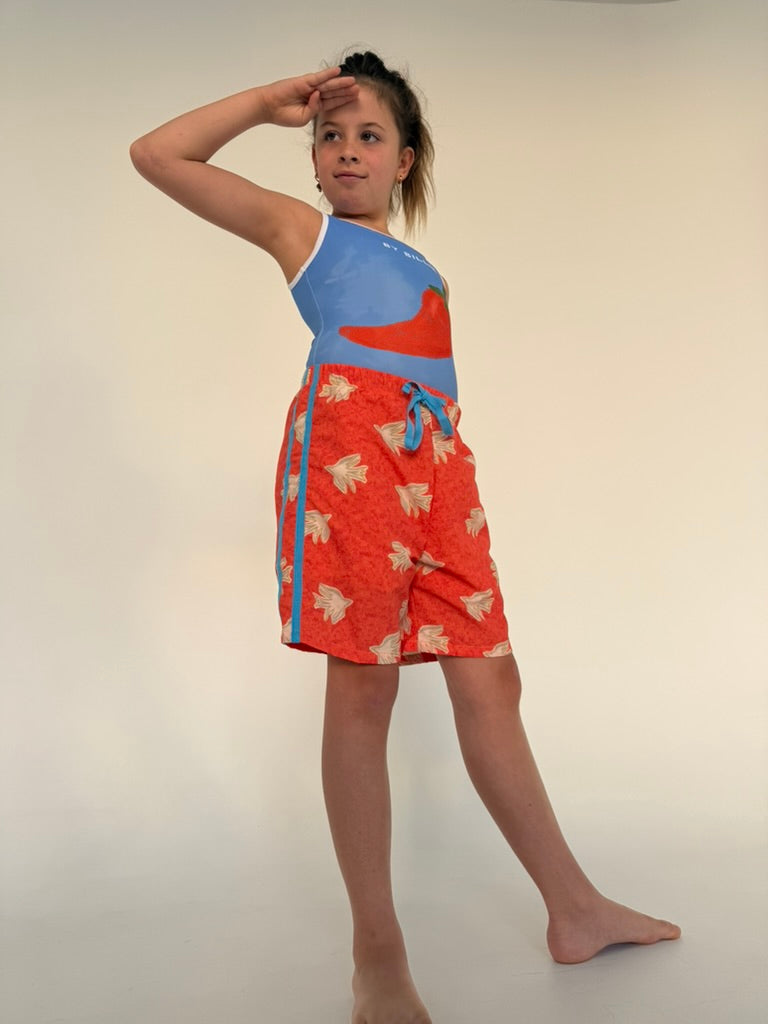 Boardies | Red-Stripe