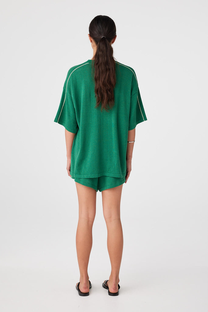 Pippa Drawstring Short | Sea Green