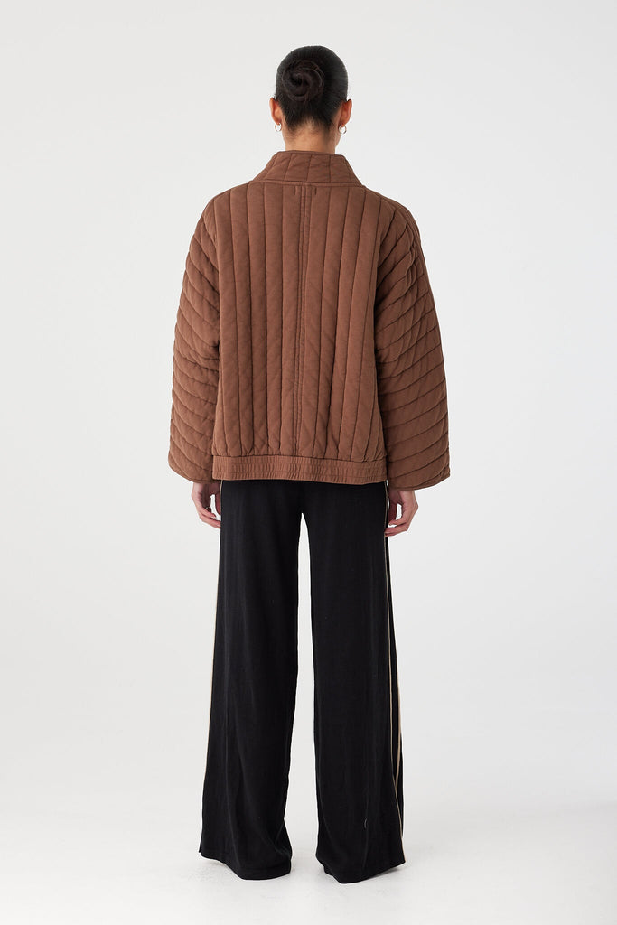 Tessa Jacket | Chocolate