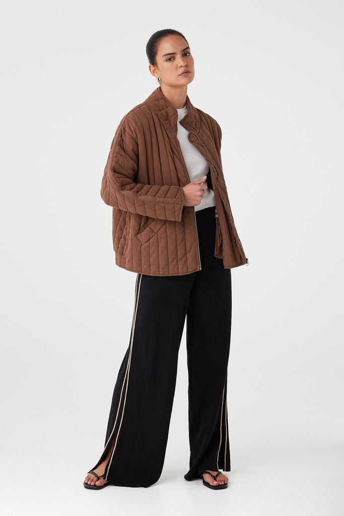 Tessa Jacket | Chocolate