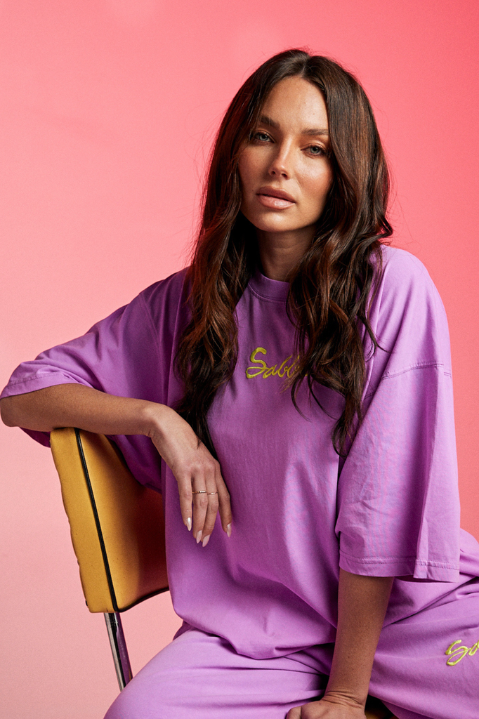 The Standout Tee | Fluro Purple