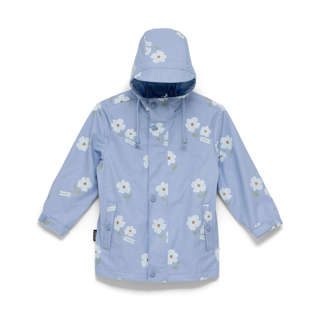 PLAY JACKET Floral Periwinkle