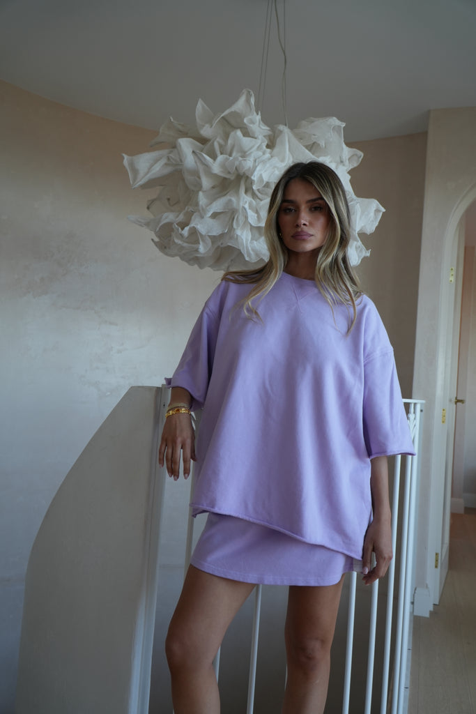 The Maya Mini Skirt / Lilac (Pre Order)