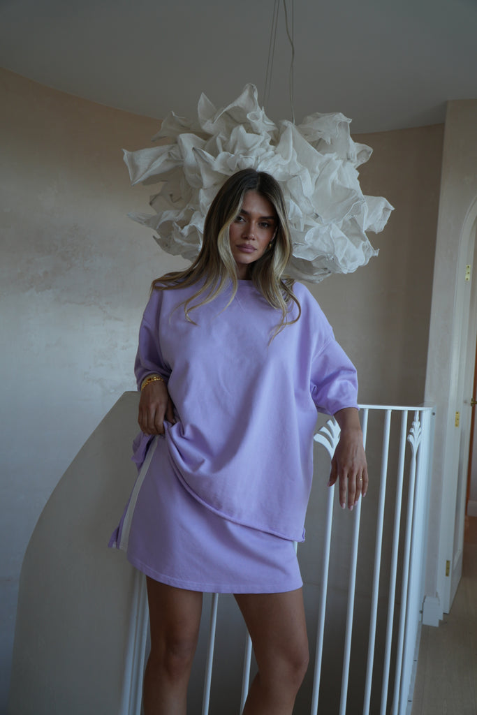 The Maya Mini Skirt / Lilac (Pre Order)
