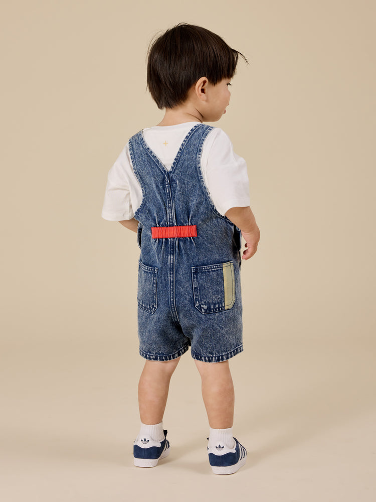 Primary Pop Burton Denim Overalls