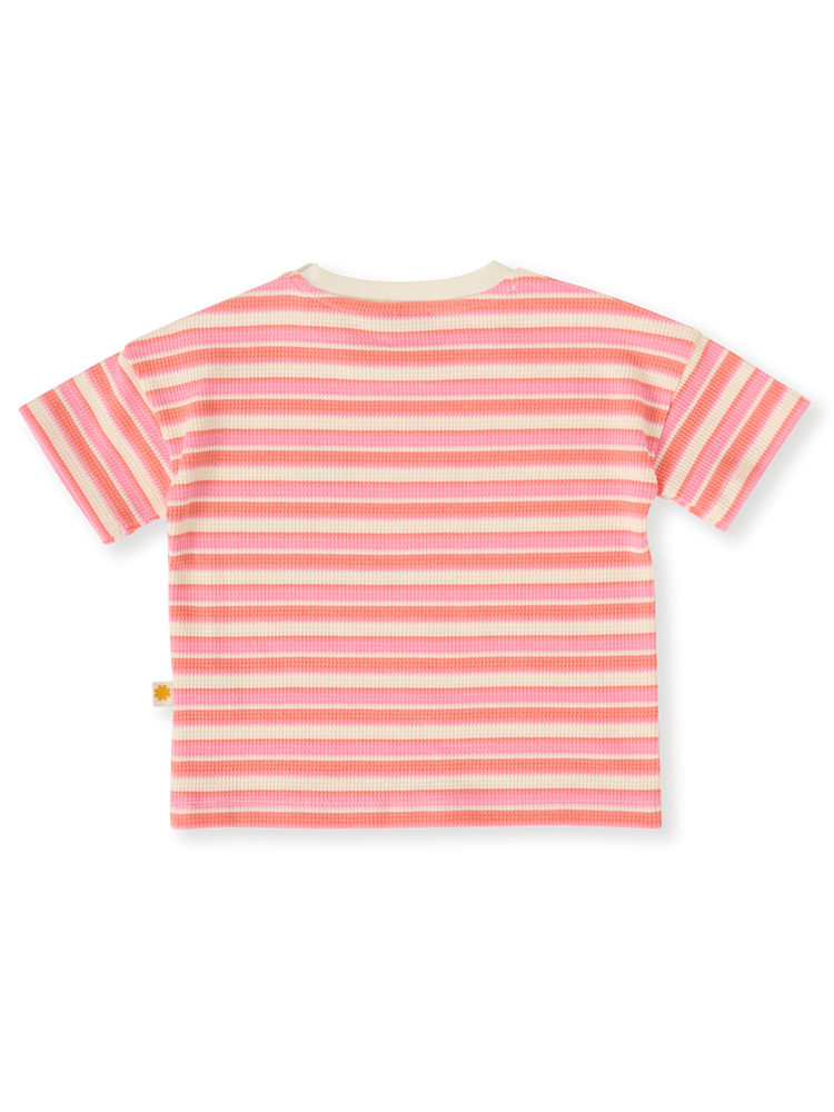 Watermelon Stripe T-shirt | Pink And Peach