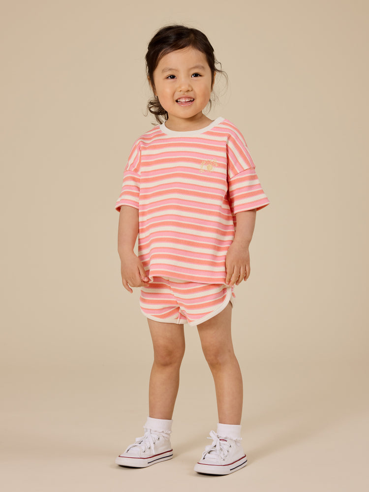 Watermelon Stripe T-shirt | Pink And Peach