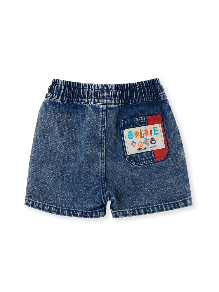 Primary Pop Noah Denim Short