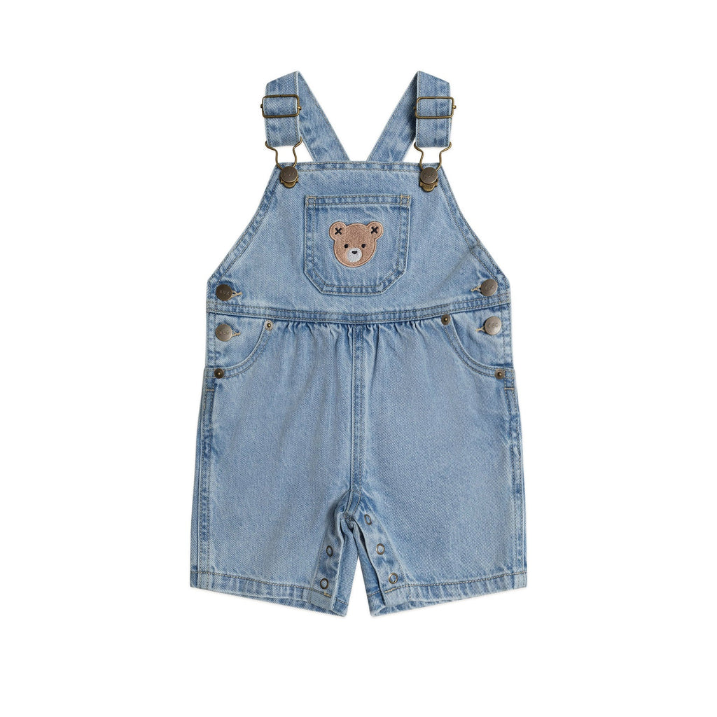 Dreamy Denim Short Overalls
