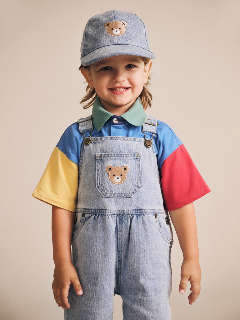Dreamy Denim Short Overalls