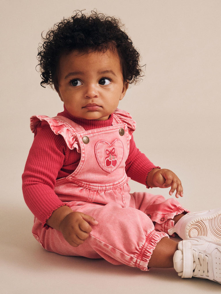 Cherry Heart Vintage Overalls