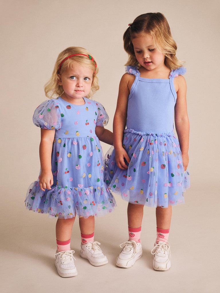 Fruit Salad Summer Tulle Dress