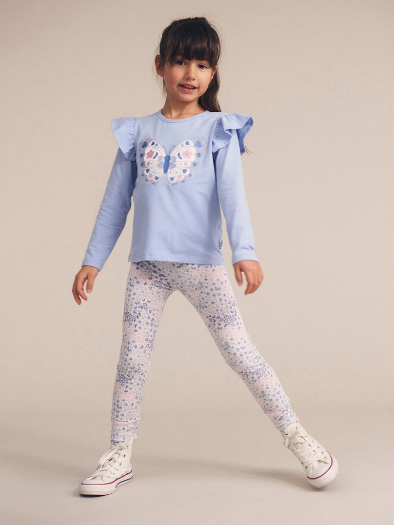 BUTTERFLY FRILL TOP
