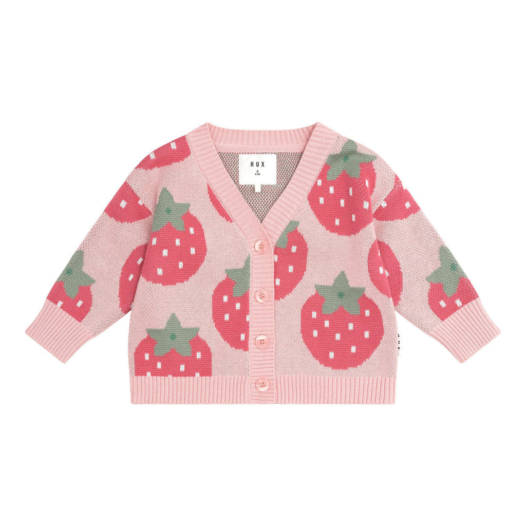 BERRY BOXY CARDI