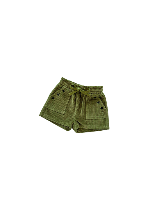 Cord Short | Evergreen