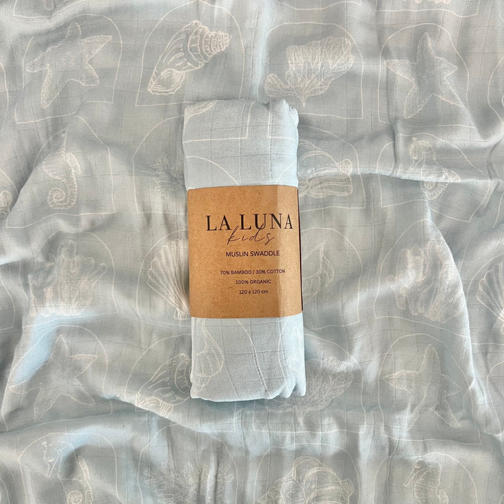 Swaddle Blanket | Shoreline