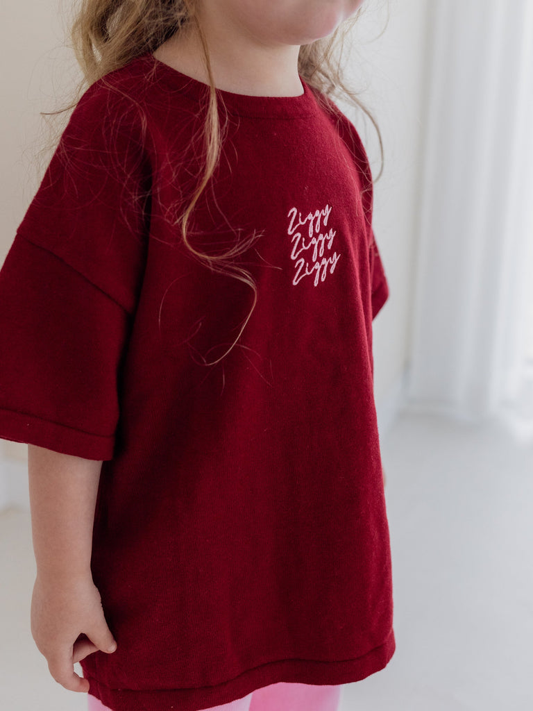 SIGNATURE TEE | Plum
