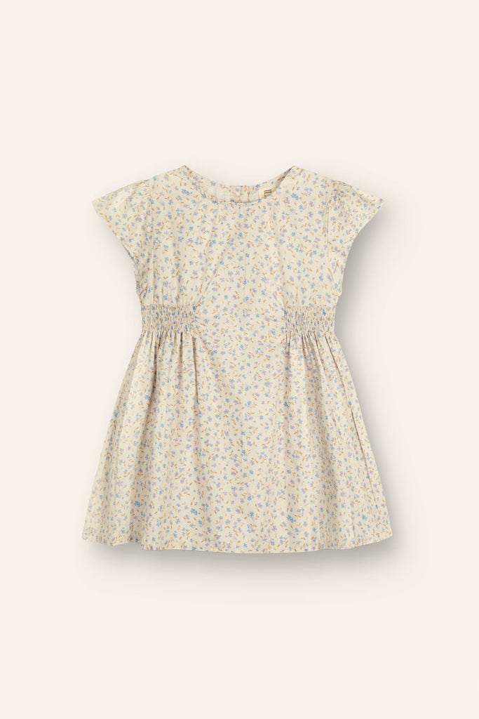 Blossom Dress | Indigo bloom print