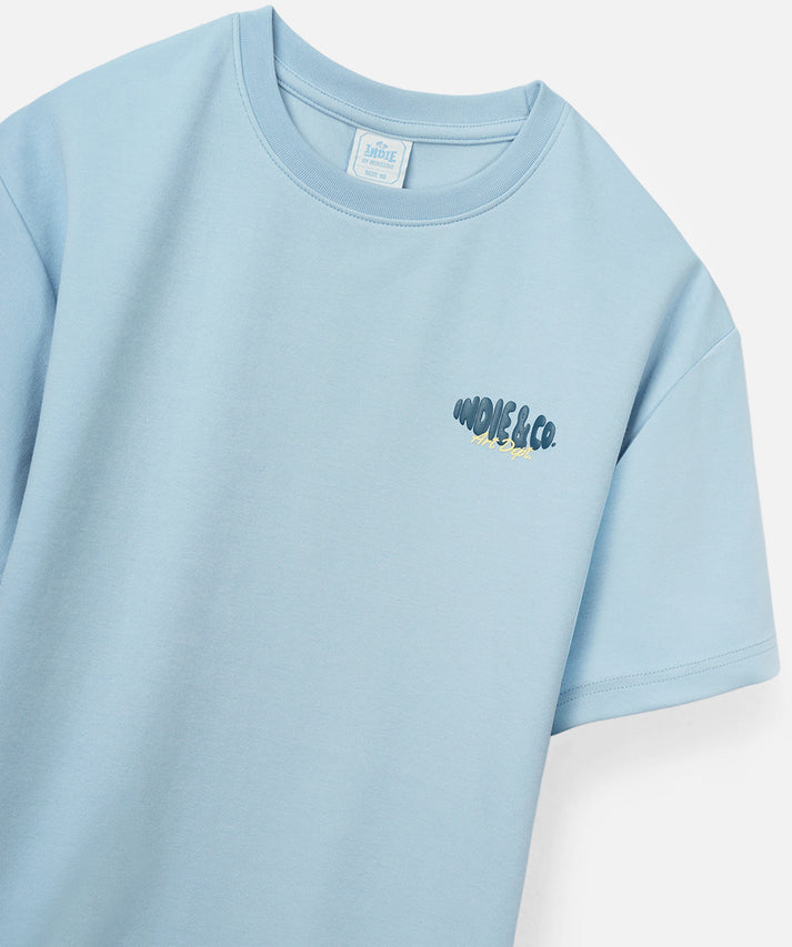 The Lenox Tee | LT Blue MA