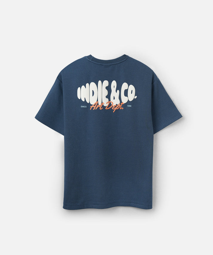 The Lenox Tee | Petrol